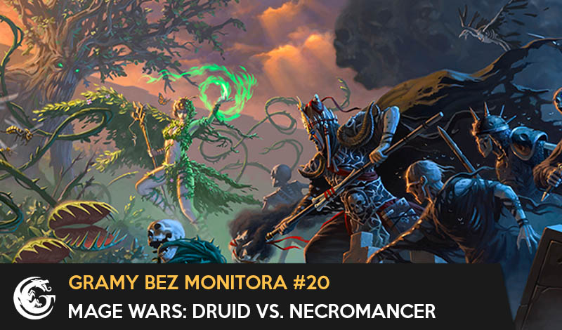 feat - gbm 20 mage wars druid vs necromancer gra planszowa gildia