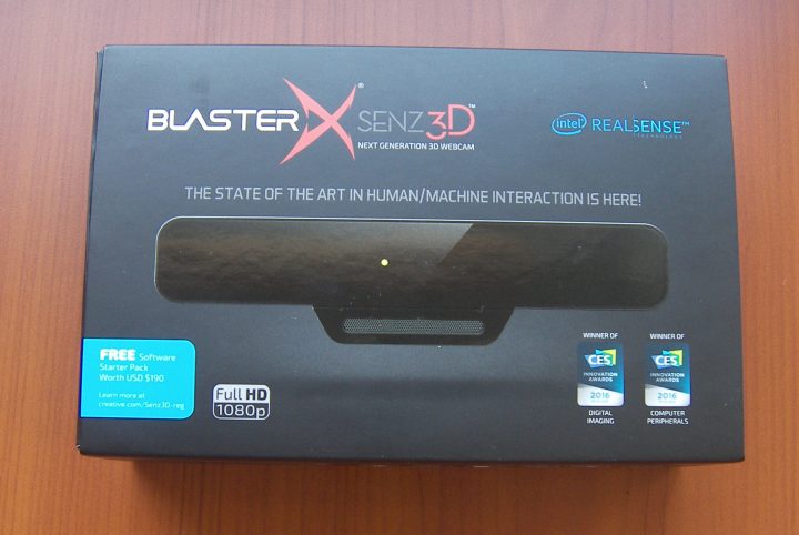 test -Creative-BlasterX-Senz3D