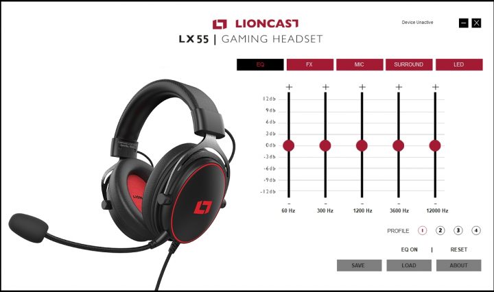 test -Lioncast-LX55