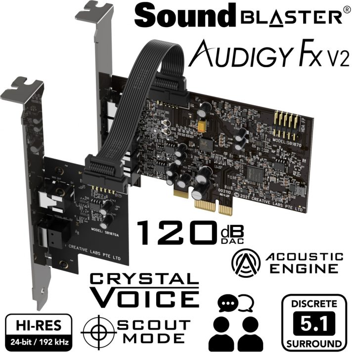 new -Creative- Sound-Blaster- Audigy-FX-V2