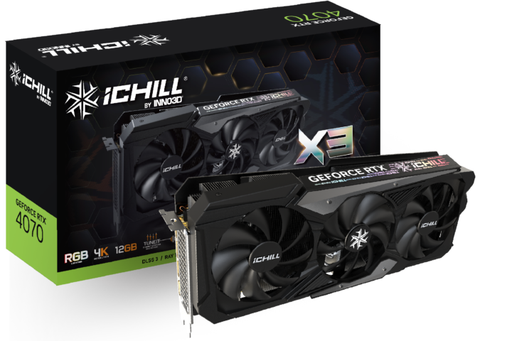 new -INNO3D-GeForce-RTX-4070-iCHILL-X3-1